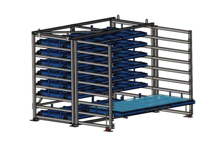 Стеллаж Shelf Pro для хранения листов металла