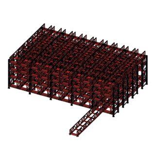 Стеллаж Shelf Long для хранения длинномерных грузов