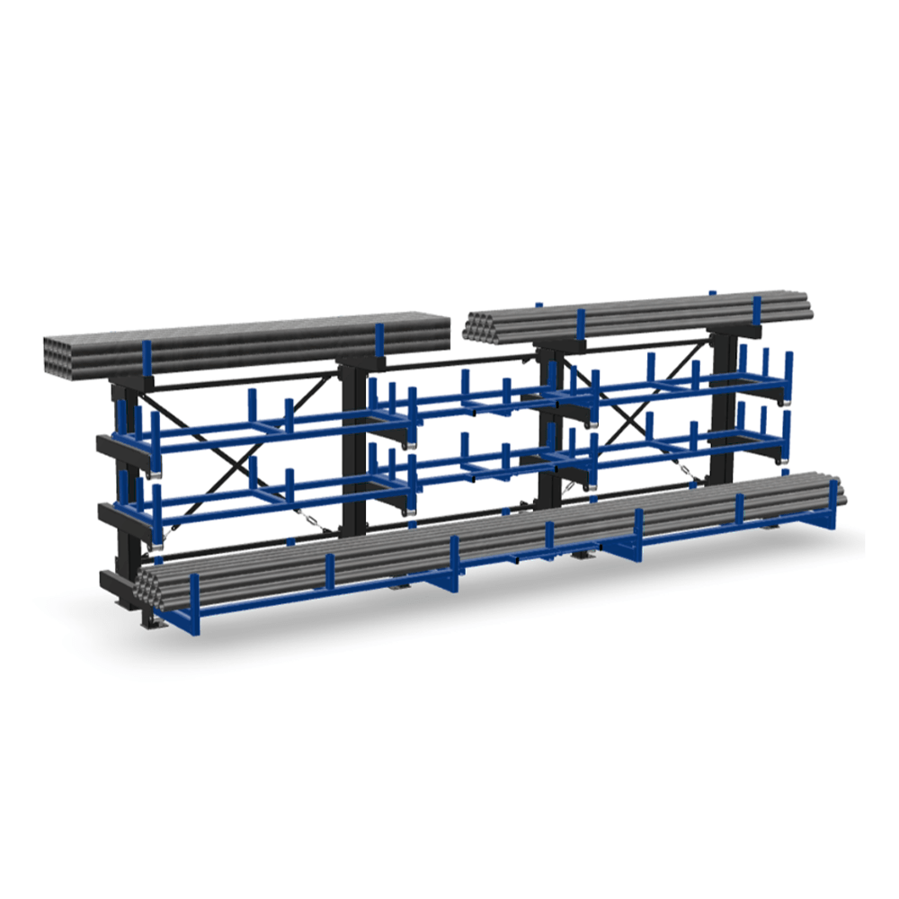 Консольный выдвижной стеллаж Shelf Rolling 5.9х0.5_2т_3+1к